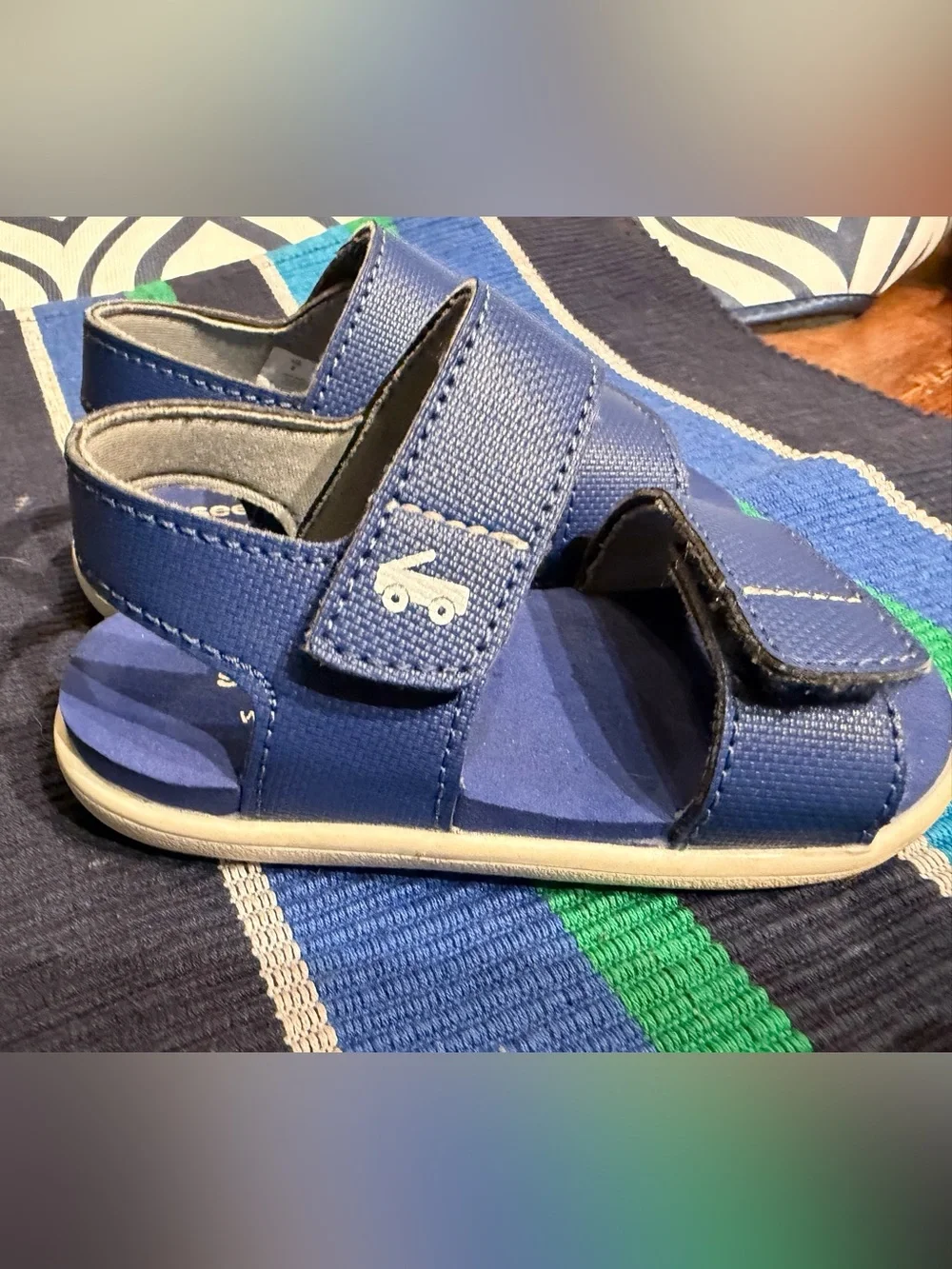 See Kai Run Toddler Sz 6 Jaylen Blue Sandals